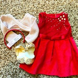 American Girl doll truly me Christmas outfit